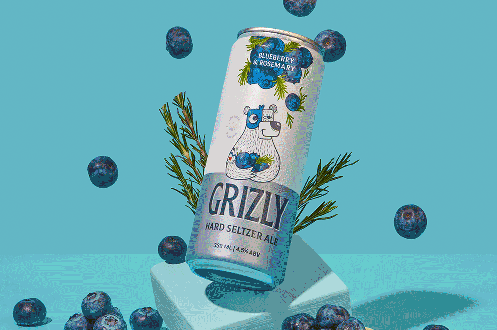 Grizly Hard Seltzer Ale